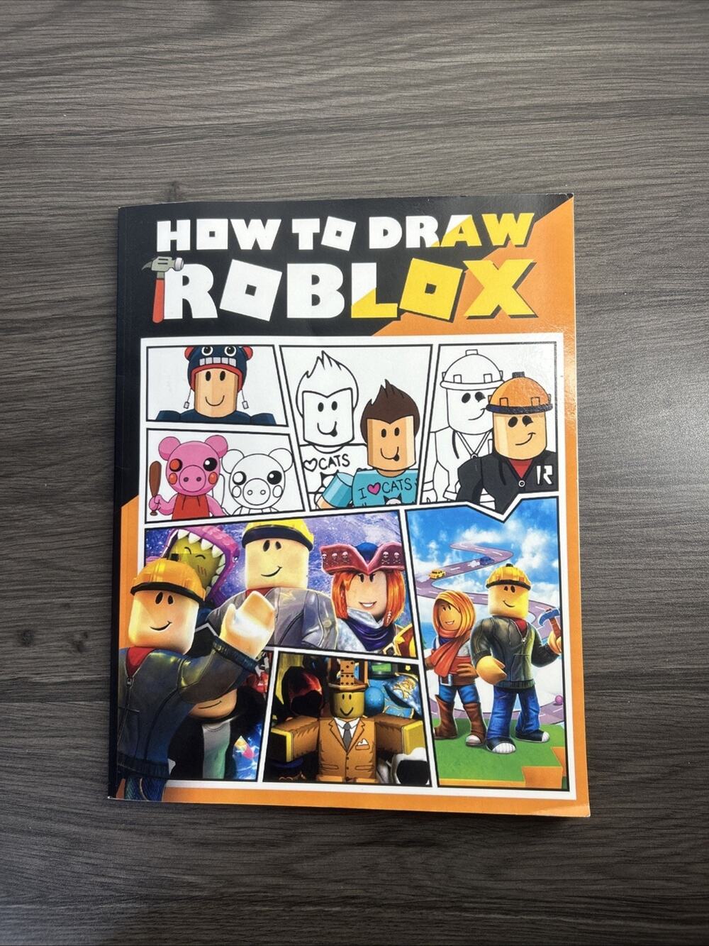 How to Draw Roblox Book 2022 Step by Step Characters Kids Unused Read